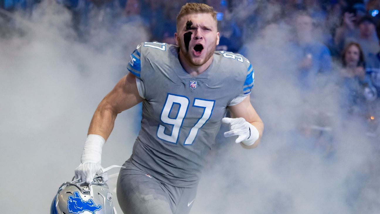 2022 NFL Draft: Aidan Hutchinson reacts to Detroit Lions selecting him  second overall - On3