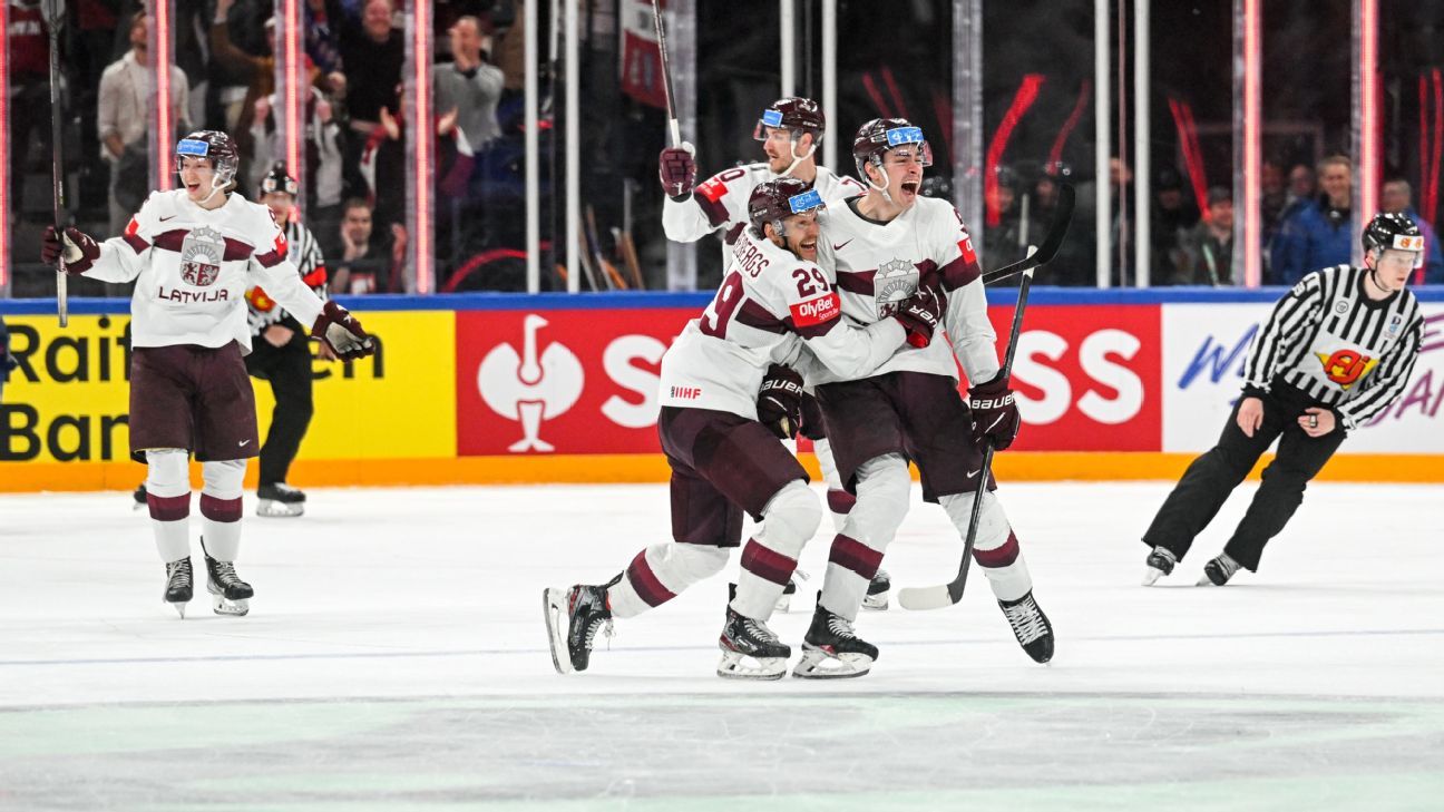 Latvia declares holiday after hockey upset of U.S.