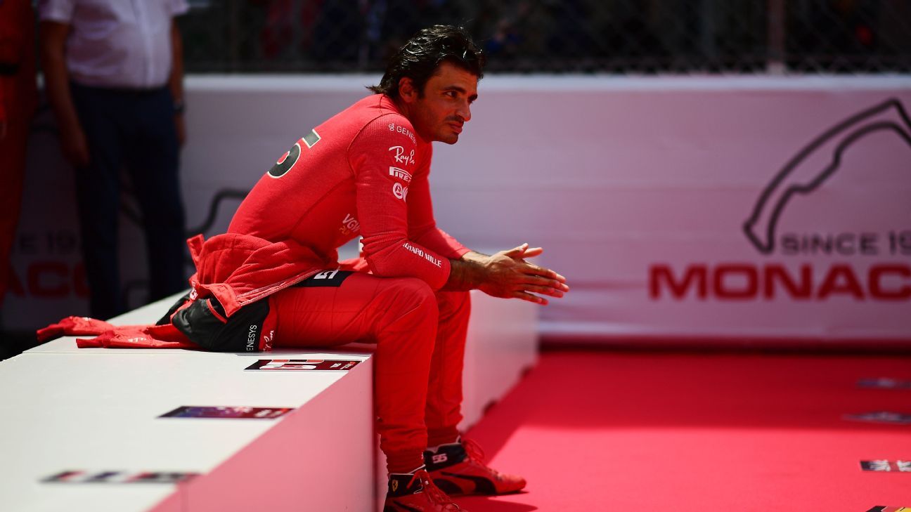 Sainz regrets angry Ferrari radio call at Monaco Auto Recent