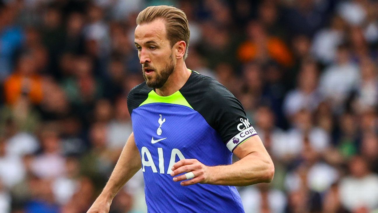 Harry Kane front and centre of Tottenham kit launch in possible