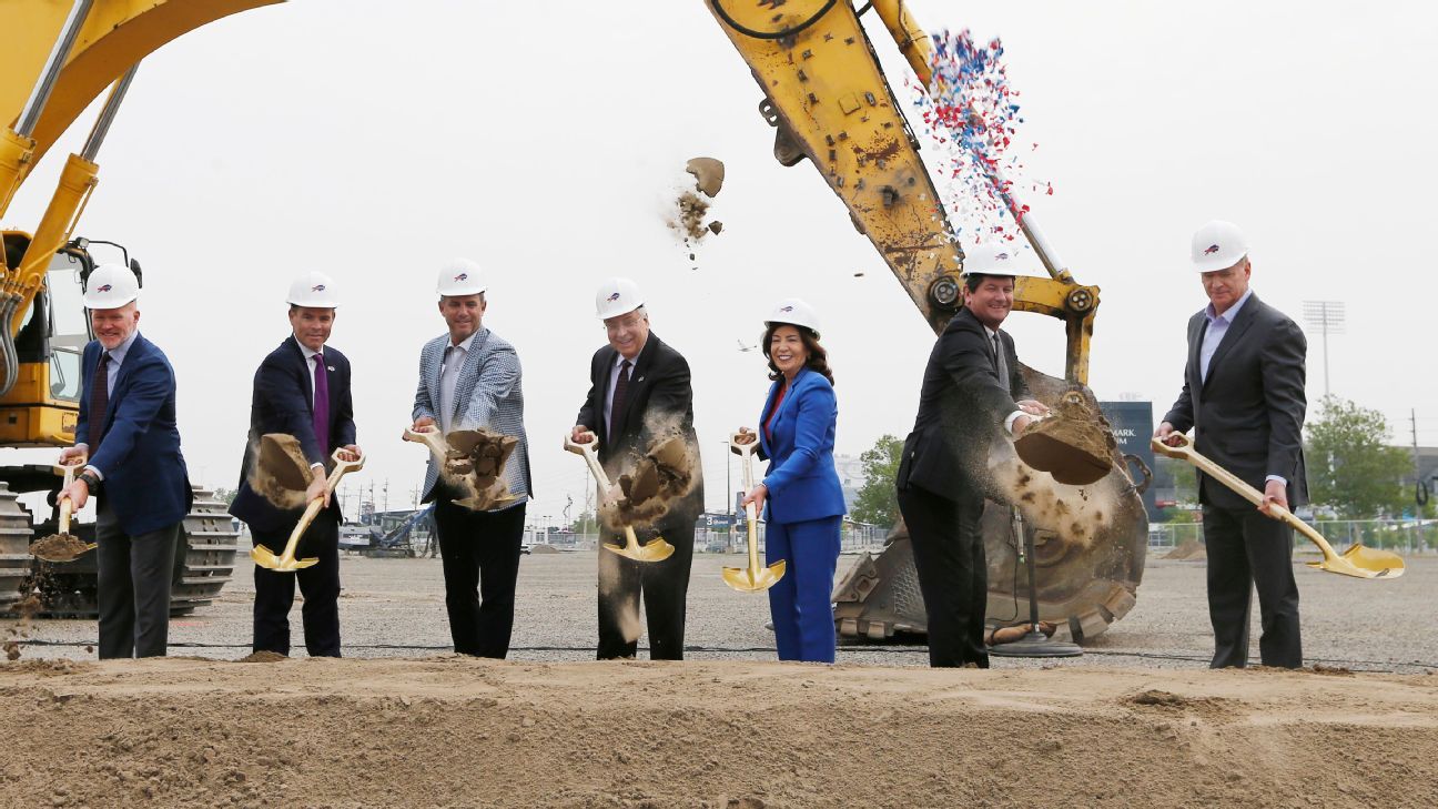 Buffalo Bills officially break ground on their new stadium