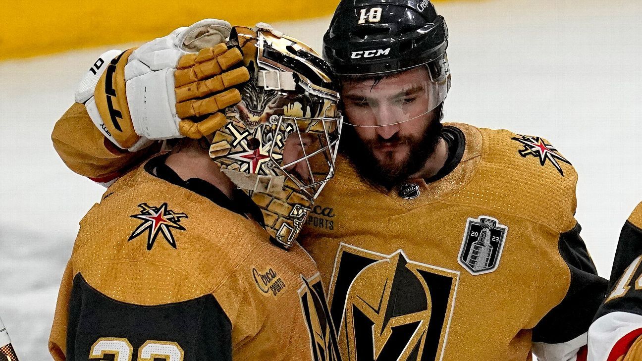 Marchessault, Knights win, secure 2-0 series lead