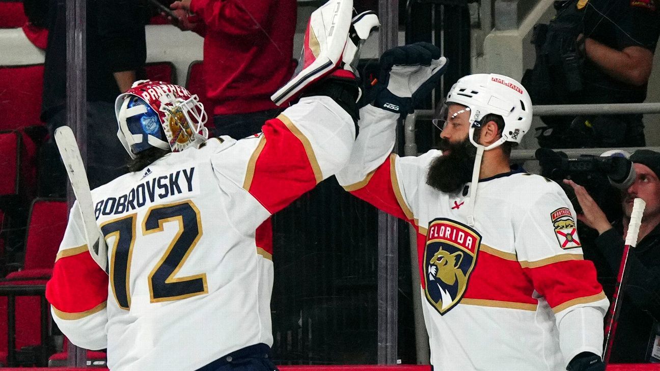 Radko Judas van Panthers zal naar verwachting Game 3 spelen;  Sergey Bobrovsky om te beginnen