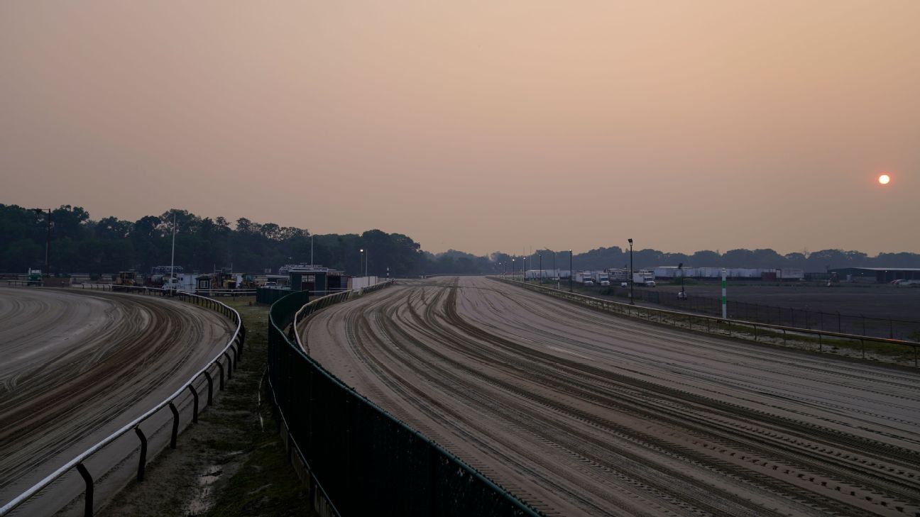 Belmont Park reopens after air quality improves