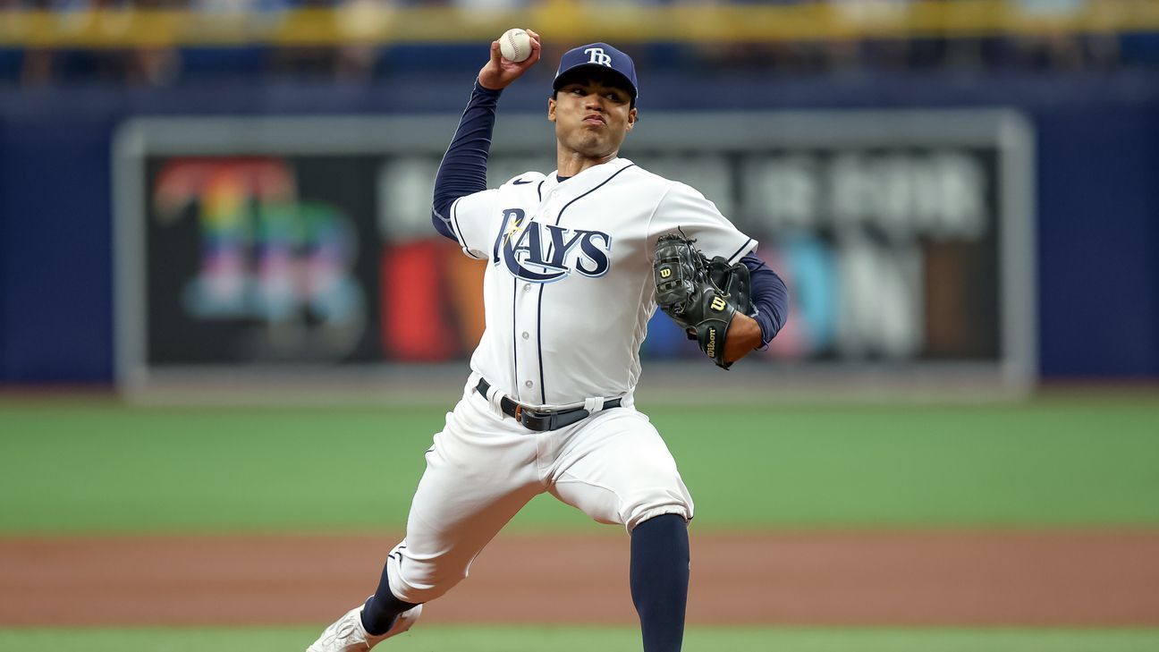 Padres vs. Rays Probable Starting Pitching - June 17