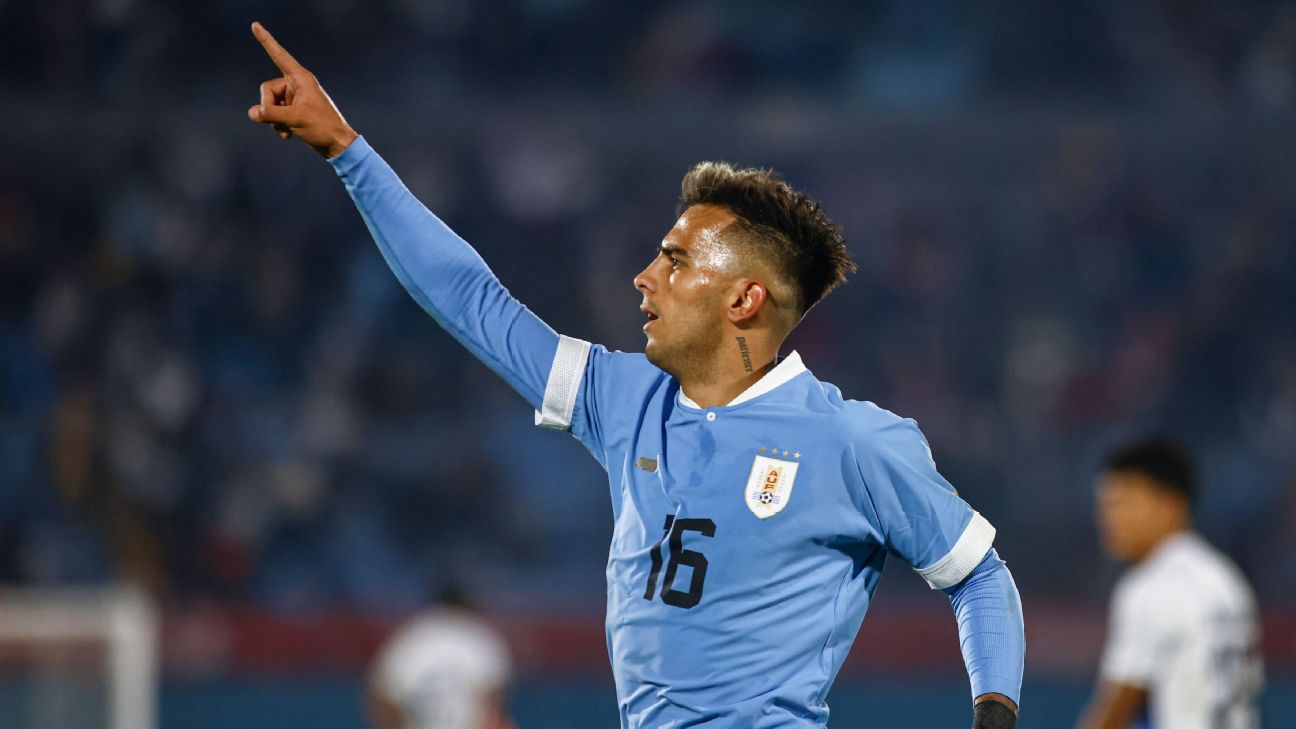 Uruguay goleó a Nicaragua en el primer partido de Marcelo Bielsa al frente  de la celeste