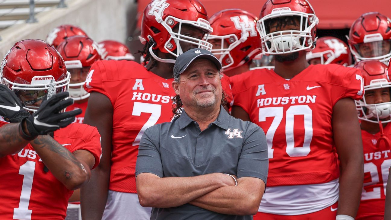 Houston football contingent savors introduction at Big 12 media days