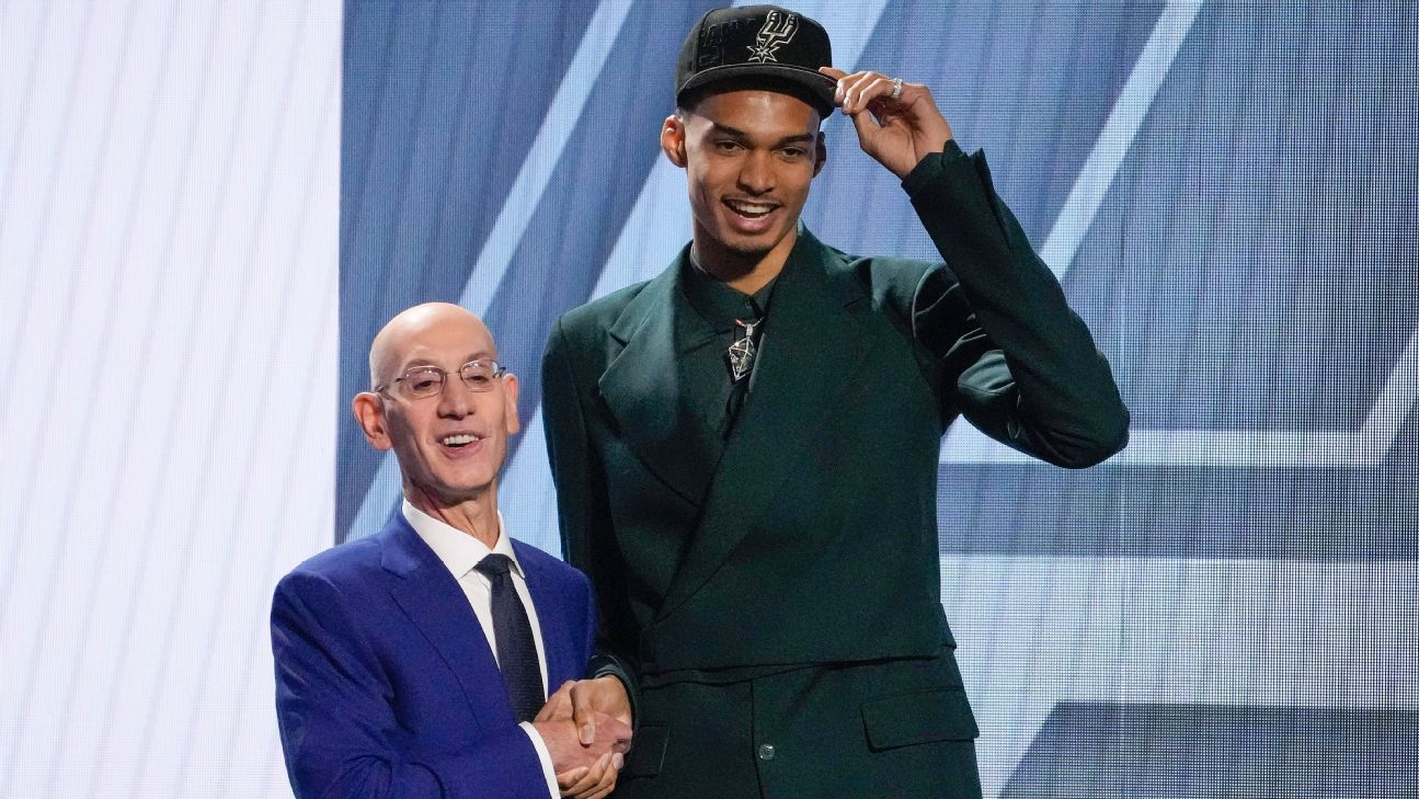 Spurs take Victor Wimpanyama with first place in the NBA draft