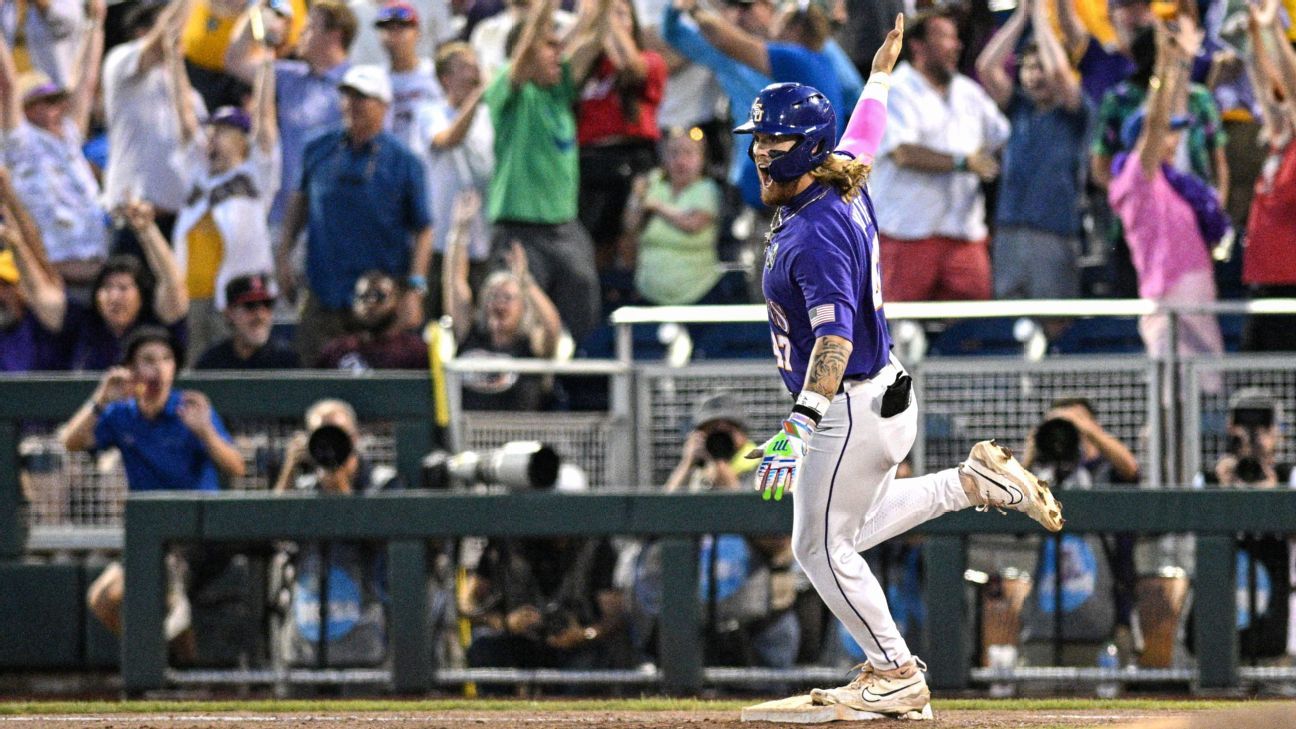 Hot hitting continues for No. 8 LSU in win over Maine