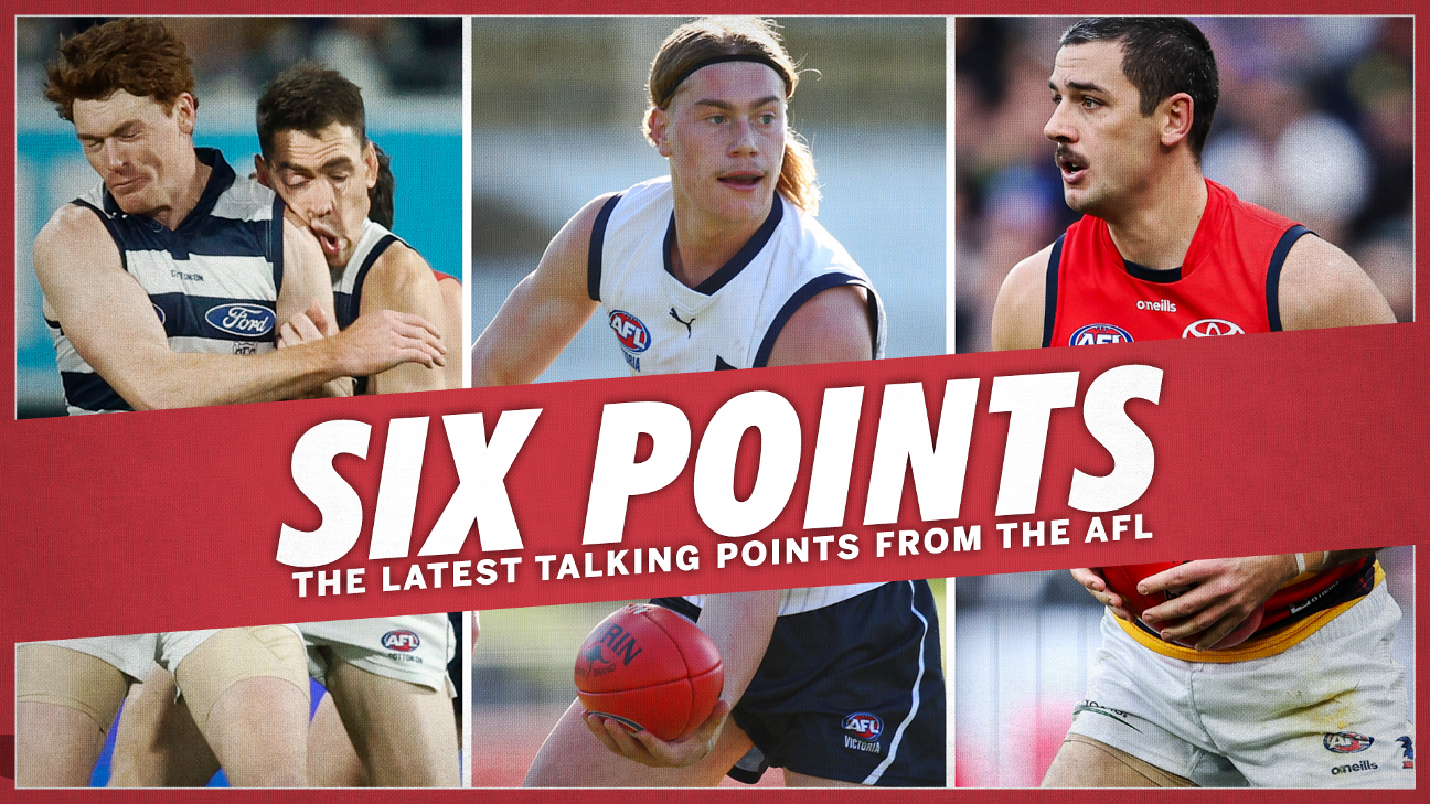 AFL 2023 ESPN's The Six Points - Harley Reid isn't saving West Coast; Gary Rohan should have been suspended - Vimarsana News