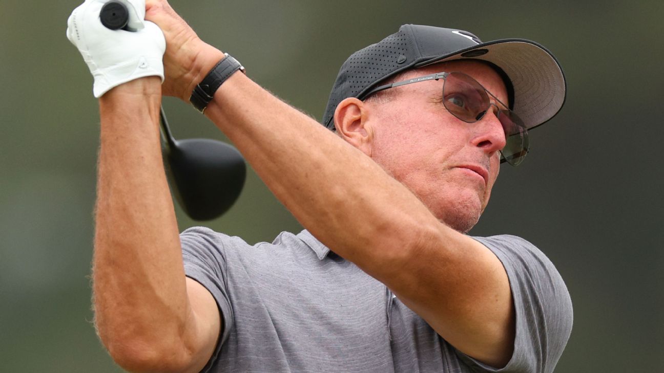 Phil Mickelson 'very optimistic' about golf's future as sides talk - ESPN