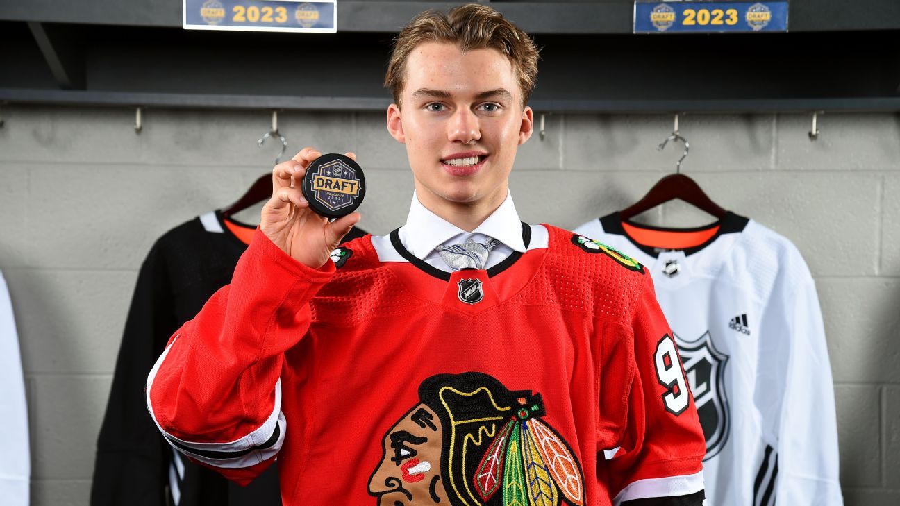 Blackhawks win NHL draft lottery, get to pick Connor Bedard