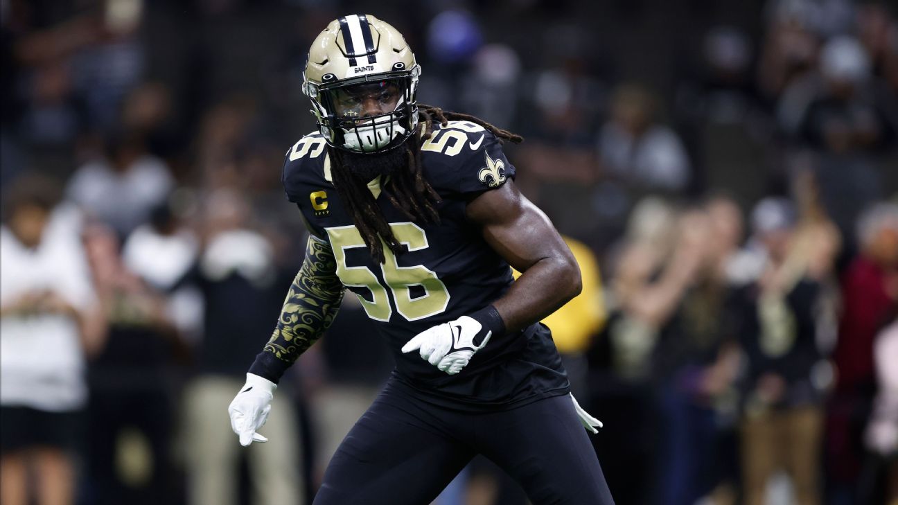 Saints LB Demario Davis to miss first career game vs. Falcons ESPN
