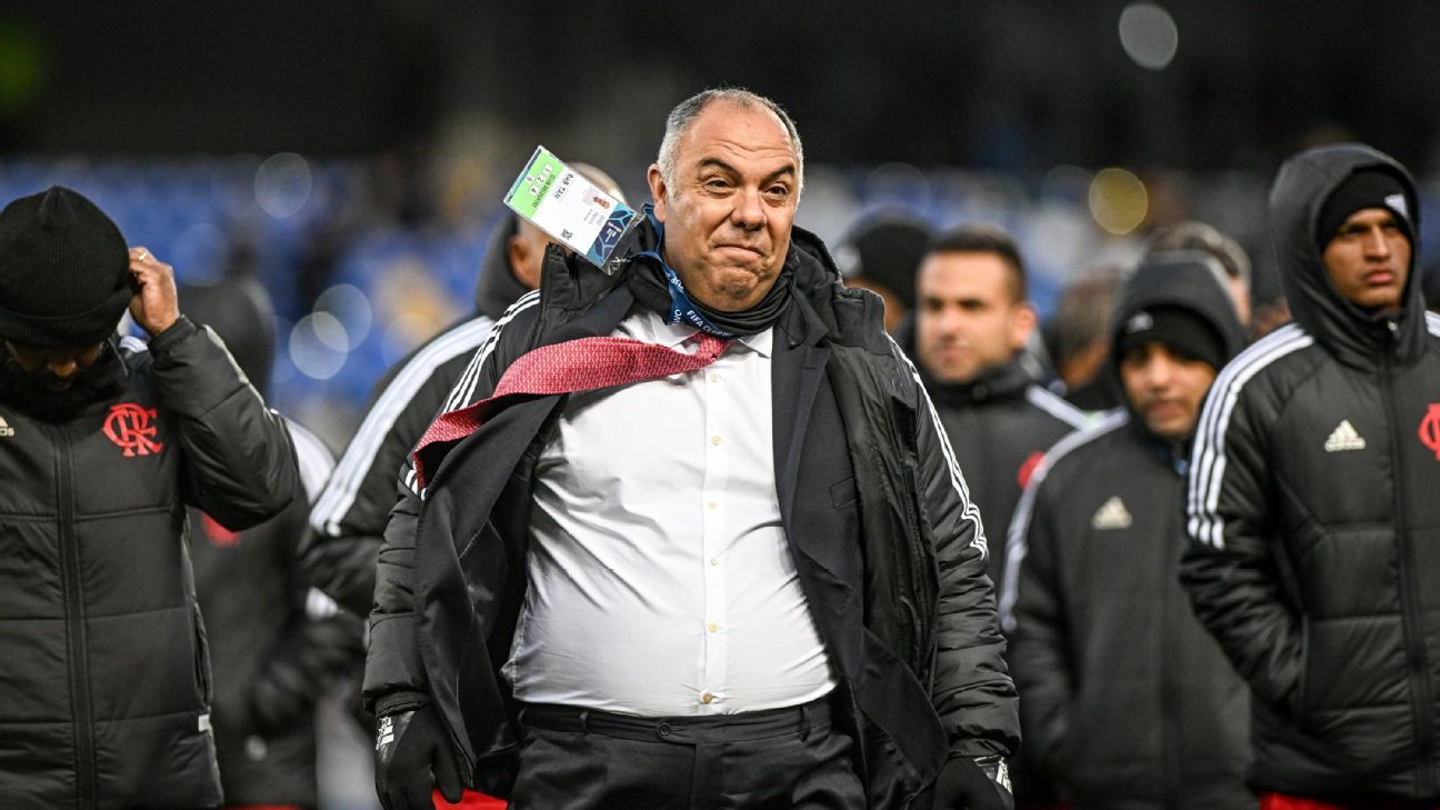 Marcos Braz se envolve em briga com torcedor do Flamengo em shopping; veja as imagens