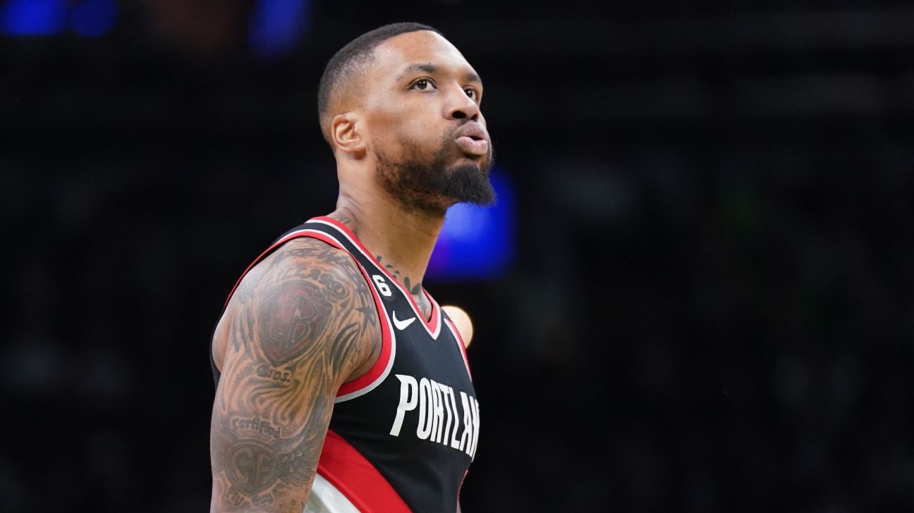 Damian Lillard Ranks Top 10 in NBA Jersey Sales for 2023 - Blazer's Edge