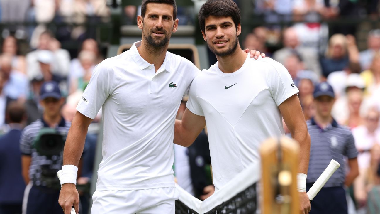 Djokovic vs. Alcaraz los mejores momentos de la final de Wimbledon ESPN