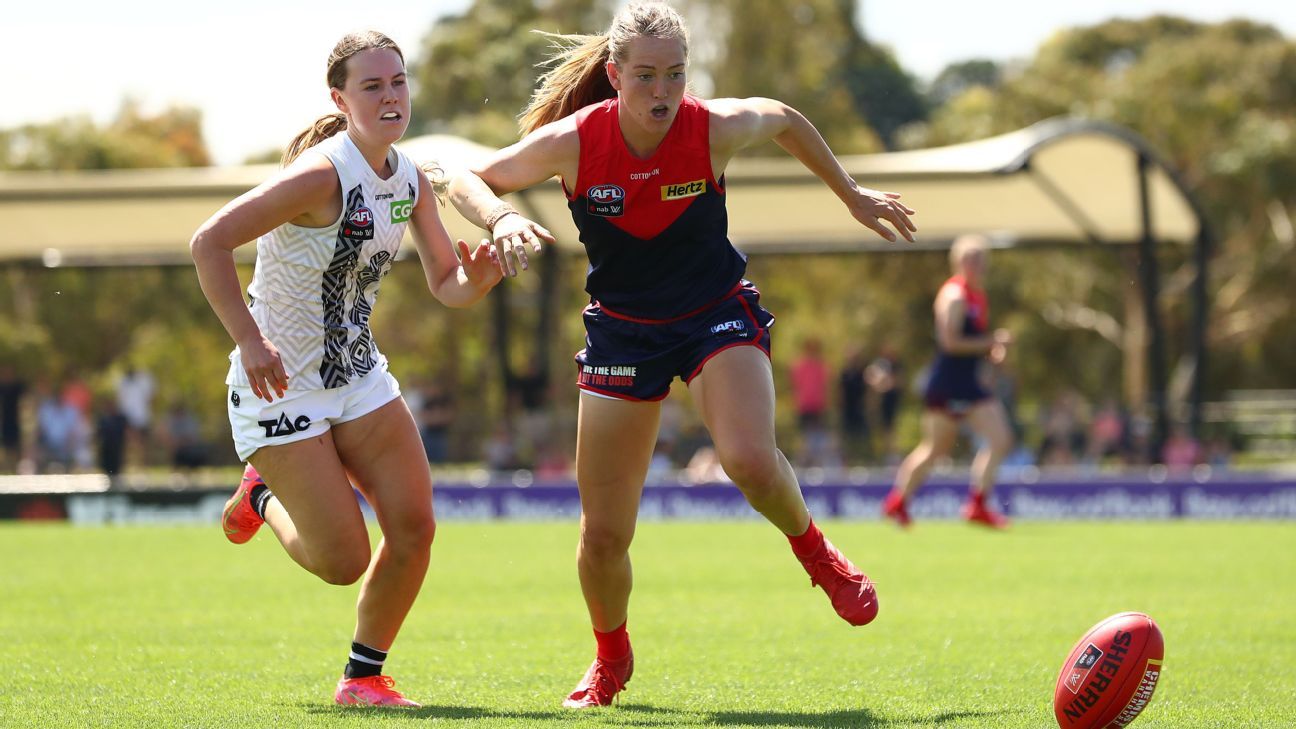 AFLW fixture revealed for season 8 Demons Magpies opener but still only 10 rounds ESPN