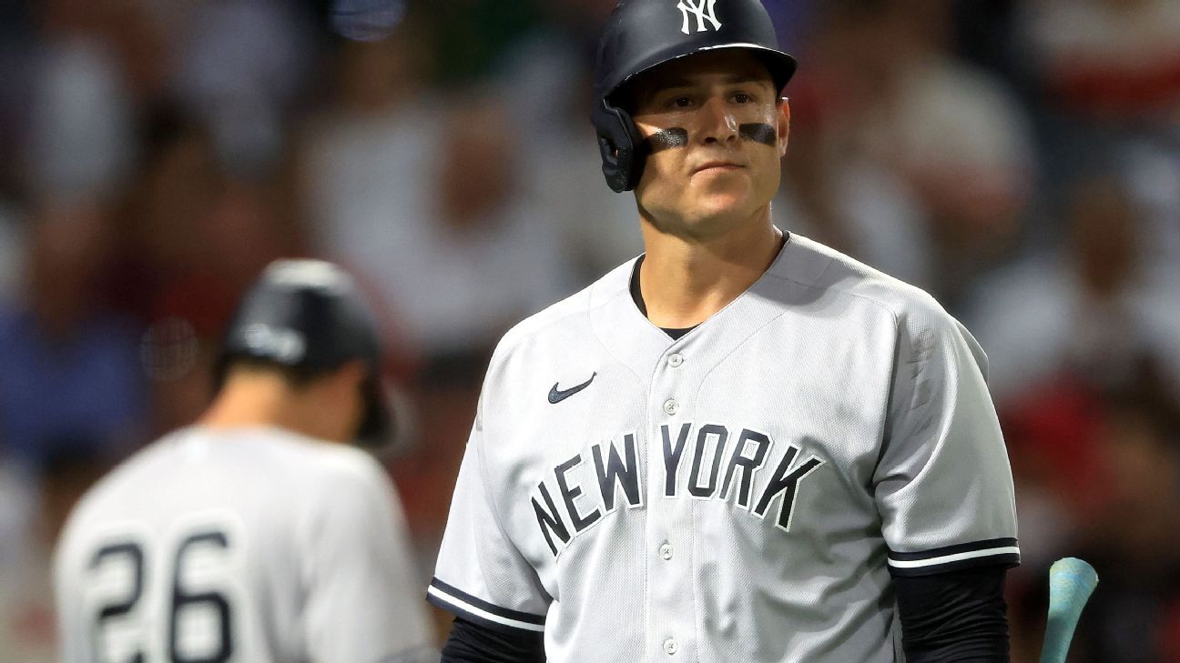 Anthony Rizzo's homer drought hits 40 games in Yankees concern