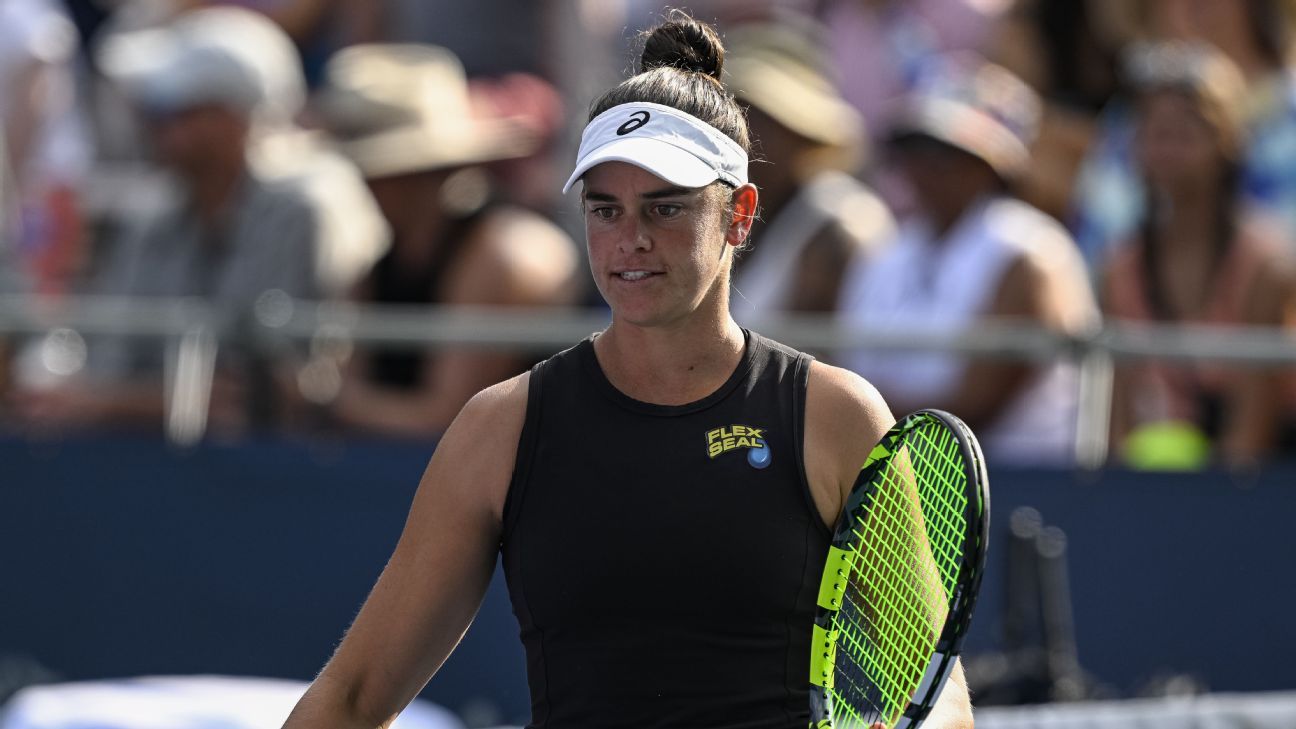 Jennifer Brady wins first WTA Tour match in 2 years at DC Open ESPN