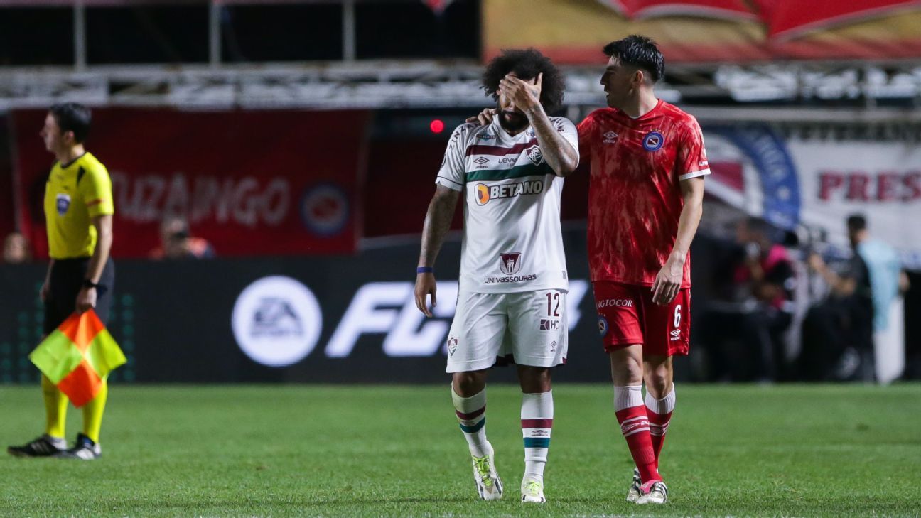 Marcelo sent off in tears after breaking opponent’s leg