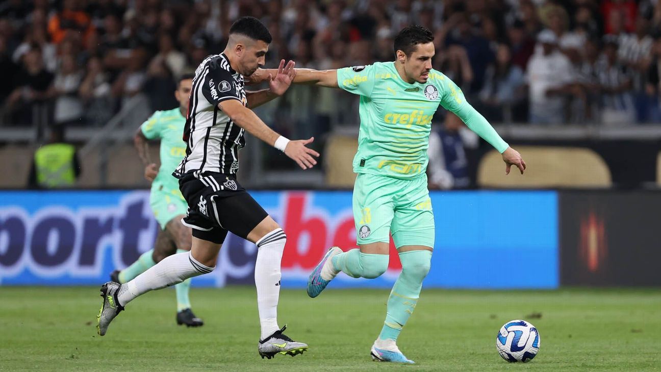 Raphael Veiga faz pedido ao Palmeiras antes de decisão contra o Atlético-MG pela Libertadores