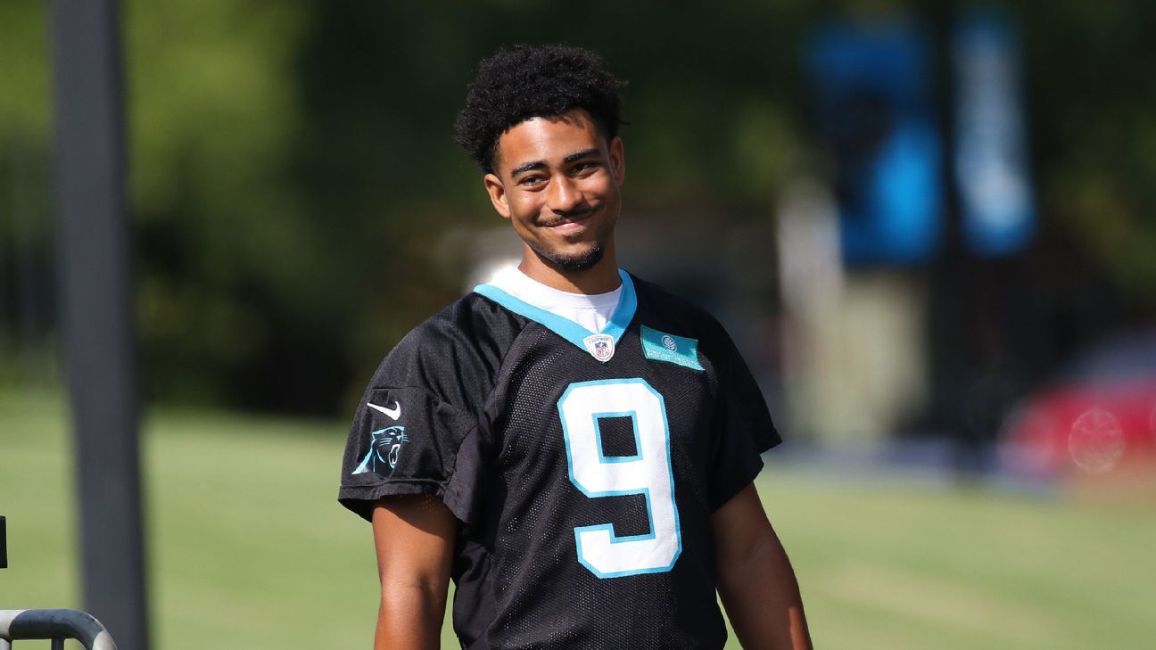 Panthers Uniform Tracker on X: FIRST LOOK: Bryce Young in a No. 9 Panthers  jersey 