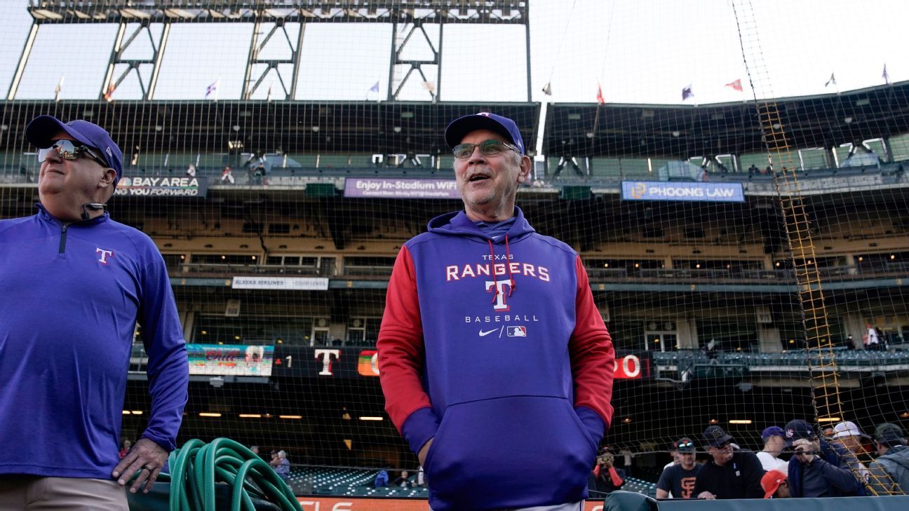 Rangers Welcome World Series-Winning Manager Bruce Bochy to