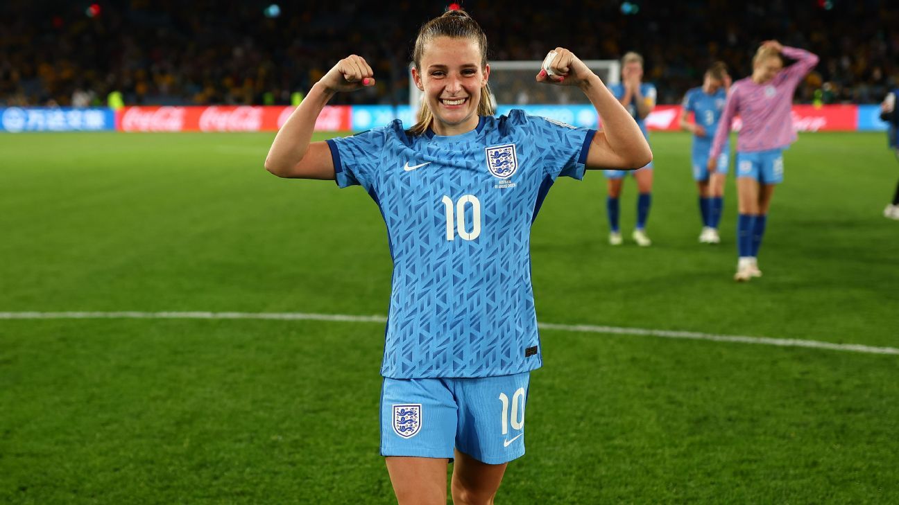 Ella Toone scores winning goal as England reaches World Cup final against Spain