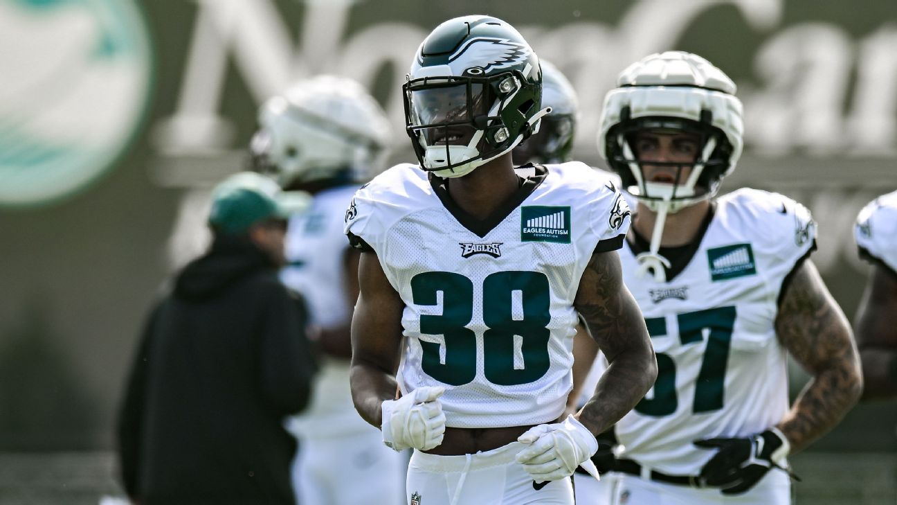 Tyreek Maddox-Williams is striving for an Eagles roster spot and