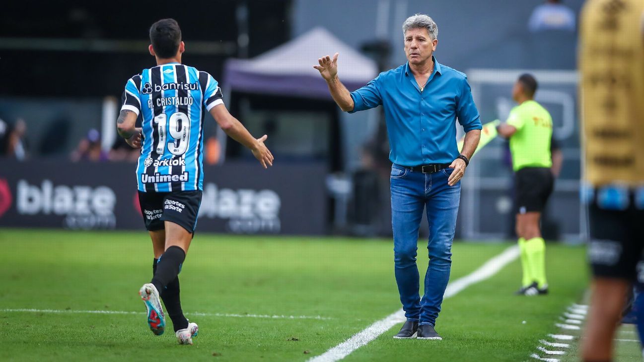 Renato explica cartão vermelho contra o Santos: Falei que estava cansado de ser roubado. Me exaltei e a expulsão foi justa