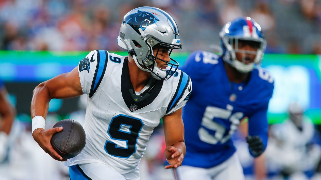 Panthers hand first-team reps over to rookie QB Bryce Young