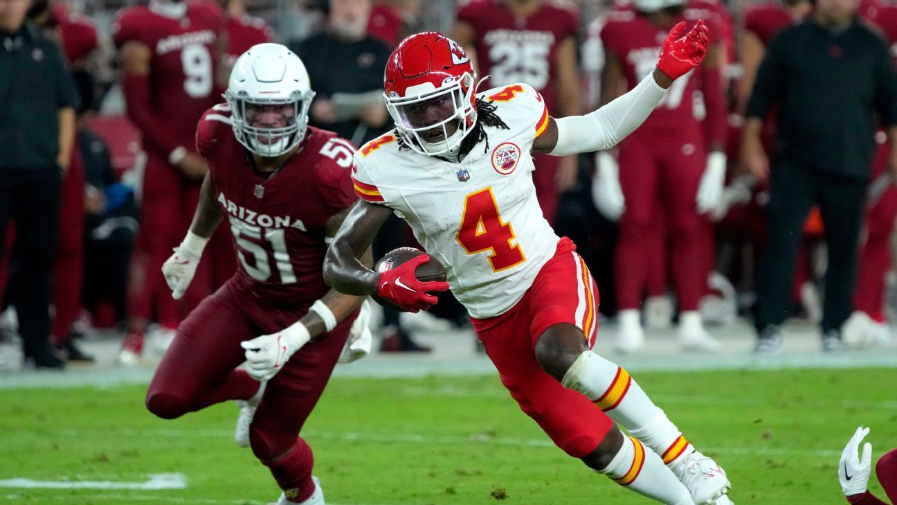 Kansas City Chiefs WR Rashee Rice analysis vs. AZ Cardinals