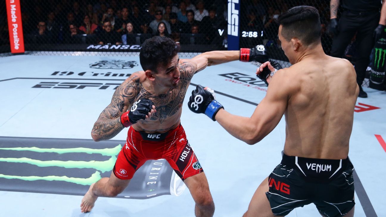 UFC Singapore takeaways: Max Holloway wins big, swan song for Chan Sung Jung