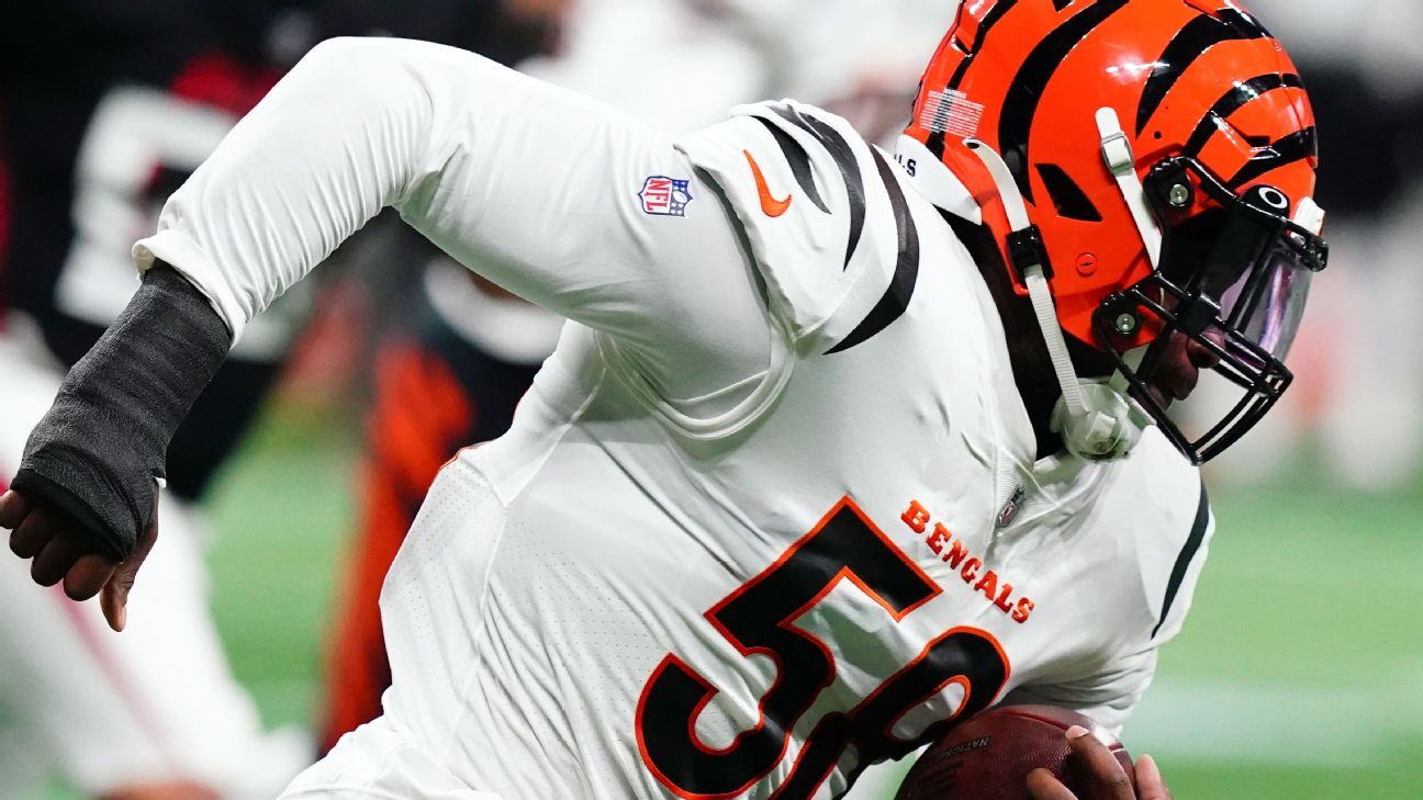 Cincinnati Bengals' Joseph Ossai says he's 'got to be better