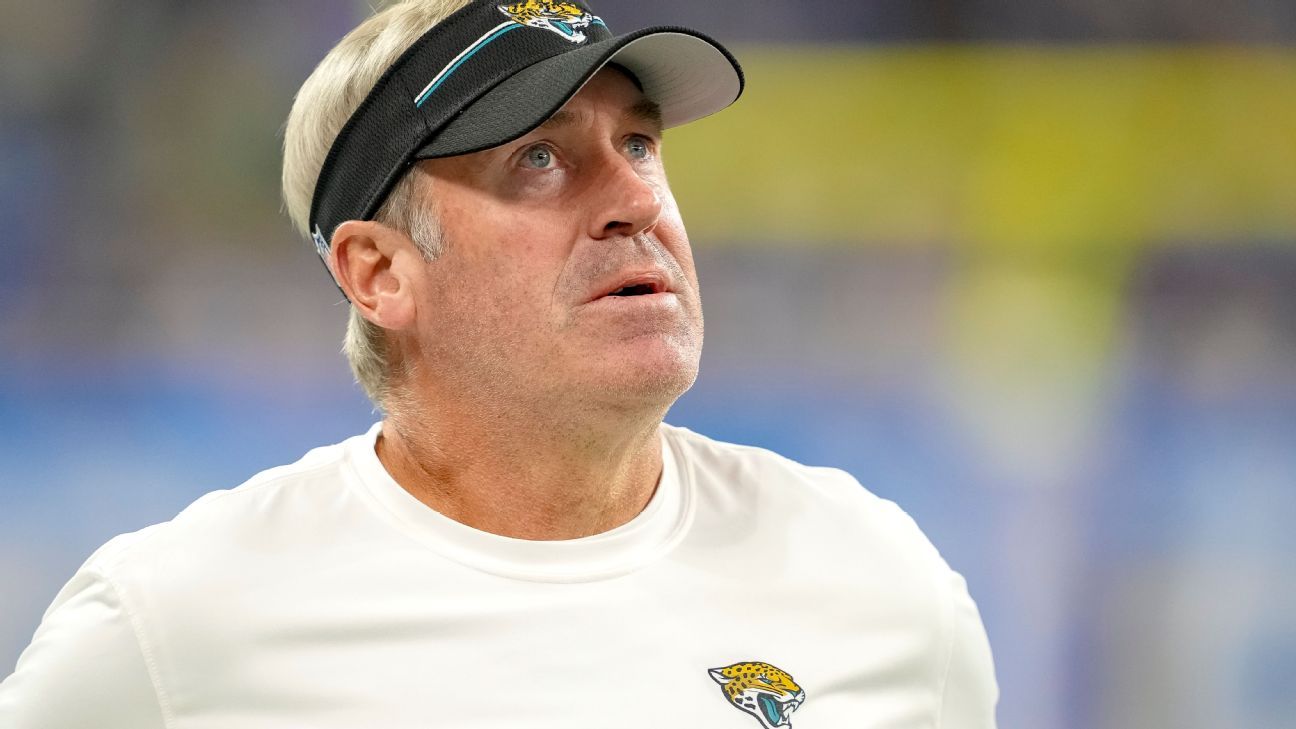 Jaguars sign coach Doug Pederson's son from USFL to NFL contract