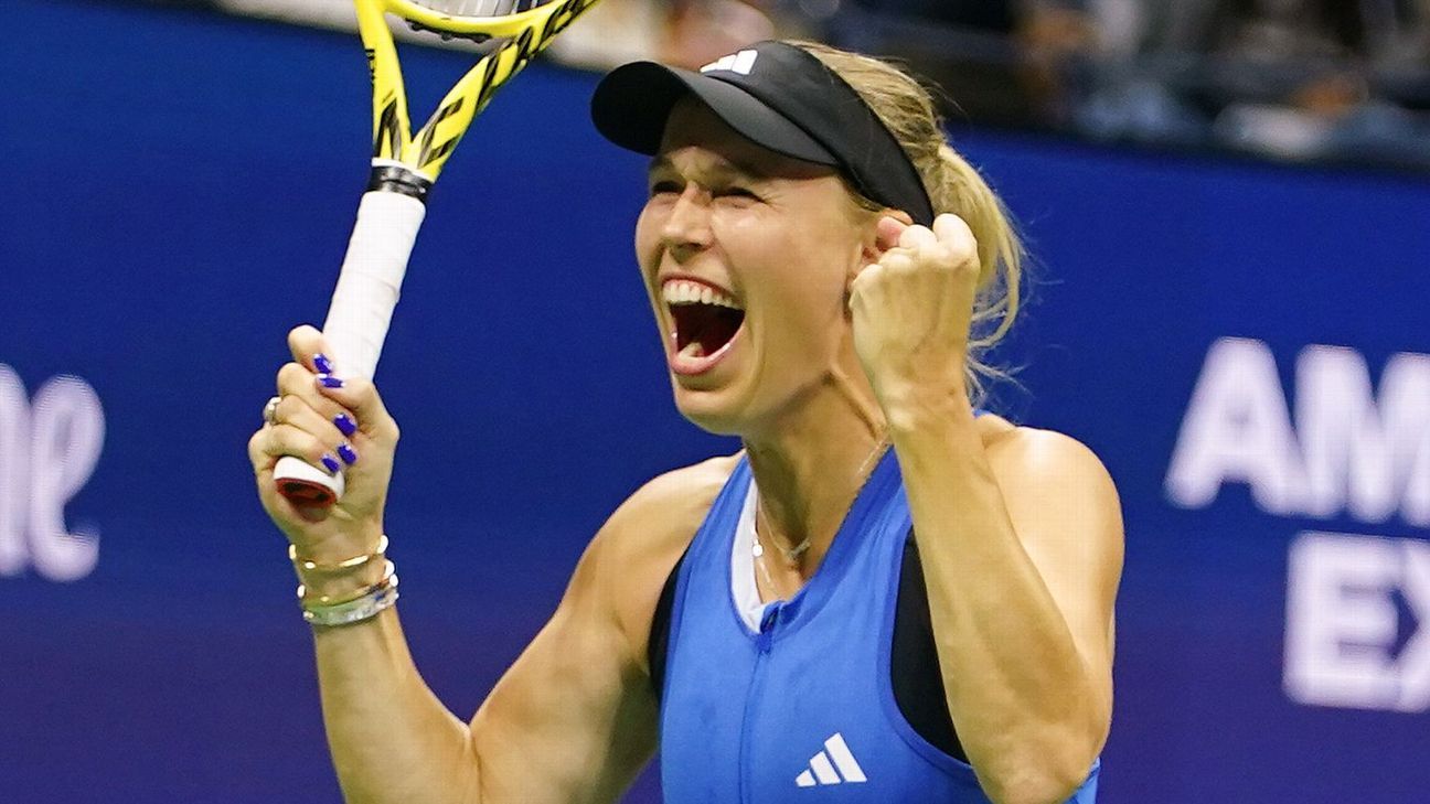 Caroline Wozniacki surpreende Petra Kvitova e continua seu retorno ao Aberto dos Estados Unidos