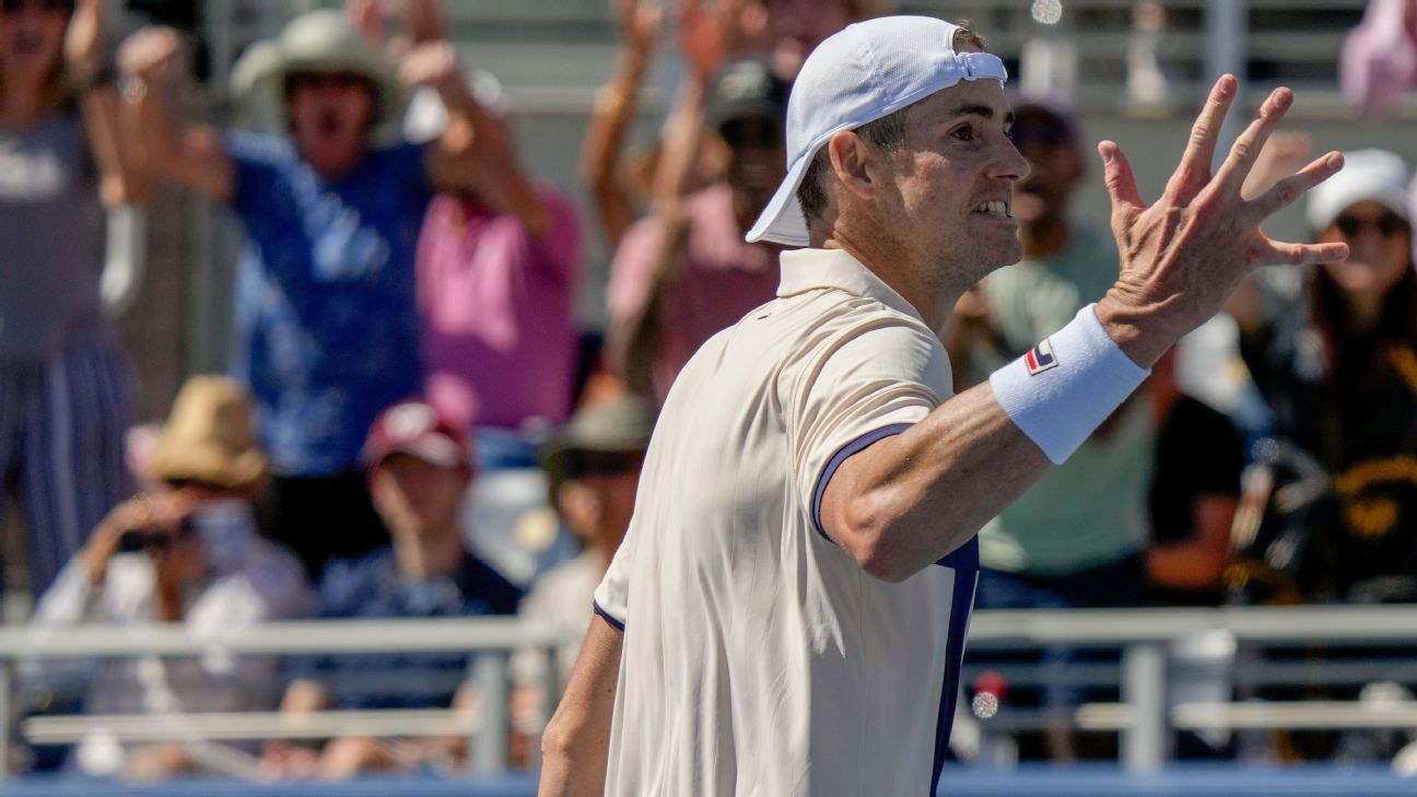 American John Isner tennis career ends at US Open – NBC New York