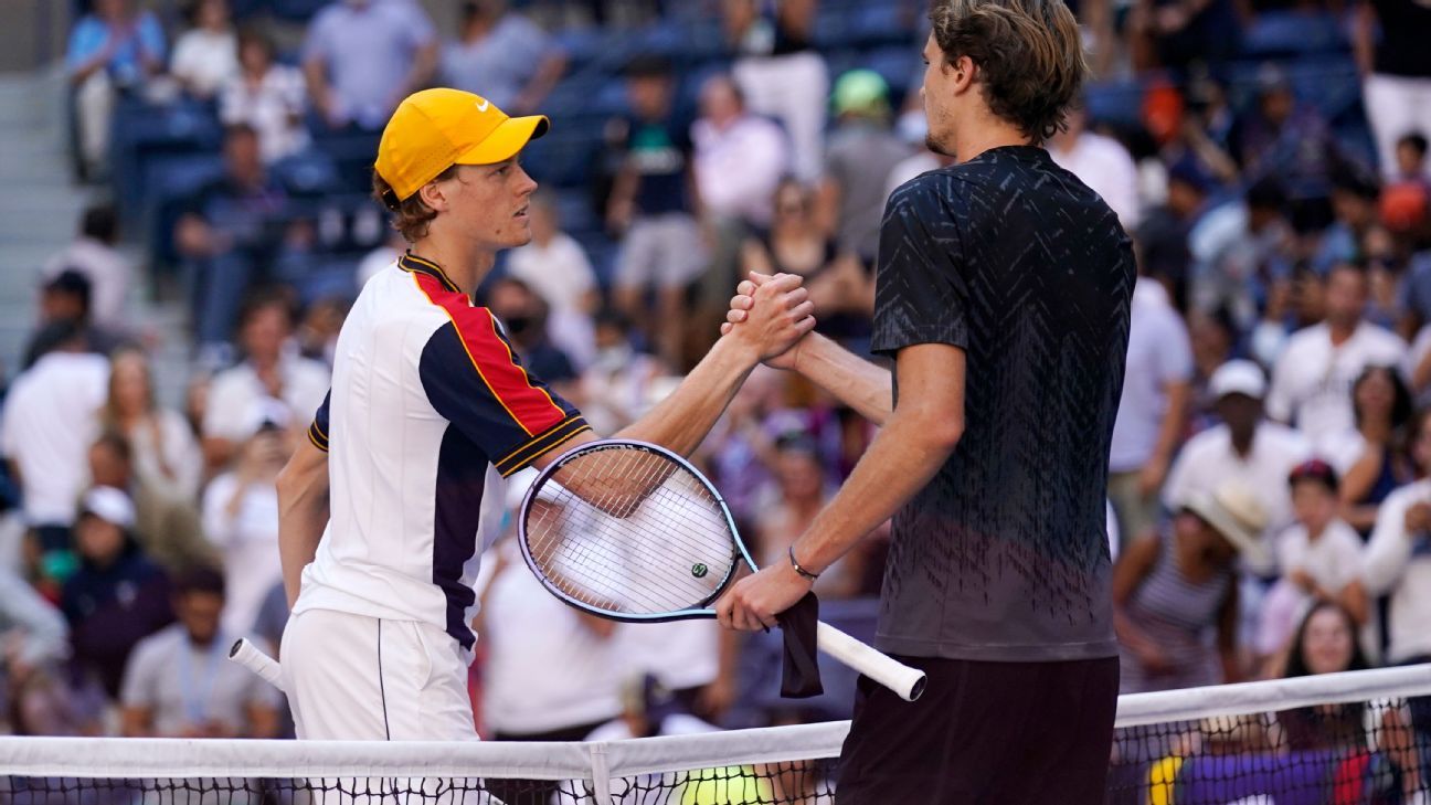 Due anni dopo, Siner e Zverev hanno riconquistato l’ottavo posto agli US Open