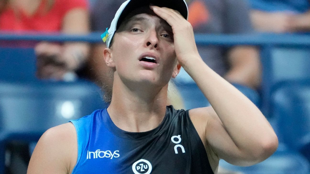 تنسحب حاملة اللقب إيجا سواتيك من بطولة أمريكا المفتوحة في الجولة الرابعة
