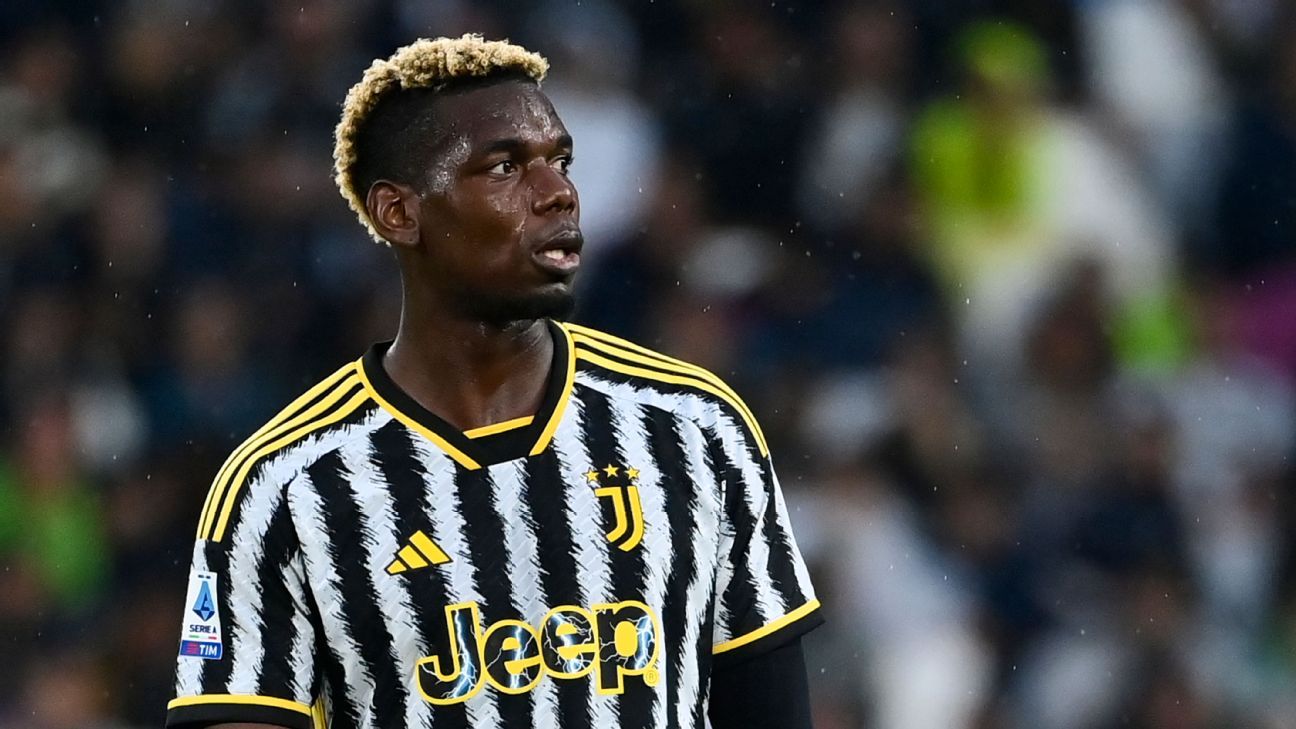 Paul Pogba, planeta da Juventus, foi suspenso por quatro anos por doping