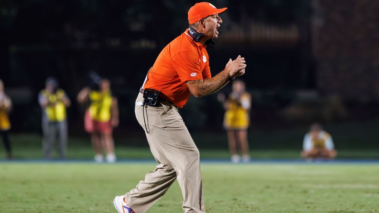 Clemson’s Devastating Loss to Duke Leaves Swinney Speechless