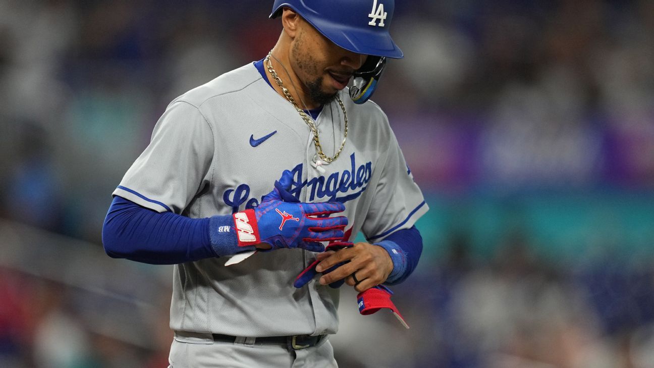 Mookie Betts likely to see more time at second base for Dodgers