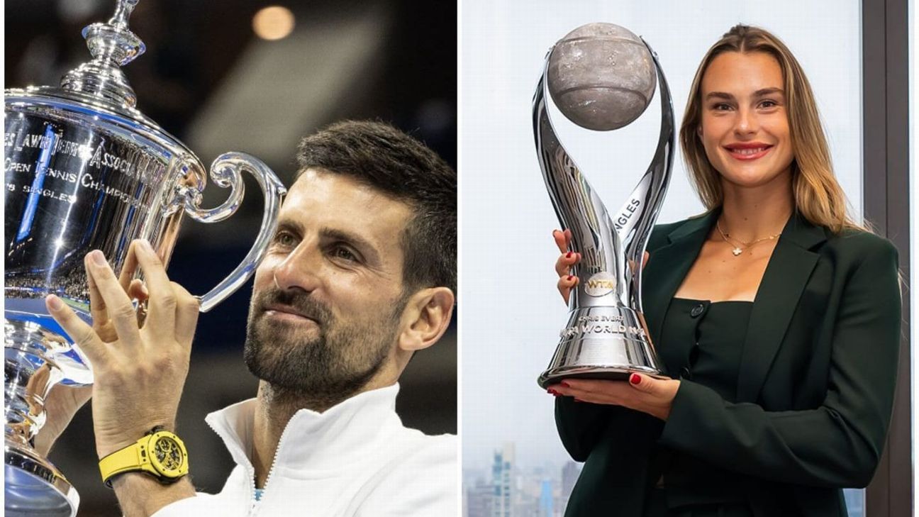 Novak Djokovic and Aryna Sabalenka Make Historic Double Change as Top Ranked Tennis Players in 2023