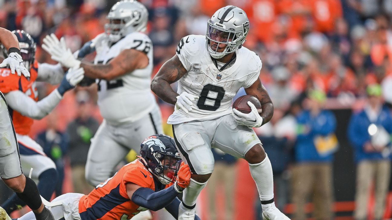 Is Raiders RB Josh Jacobs altering Josh McDaniels' philosophy? - ESPN - Las  Vegas Raiders Blog- ESPN