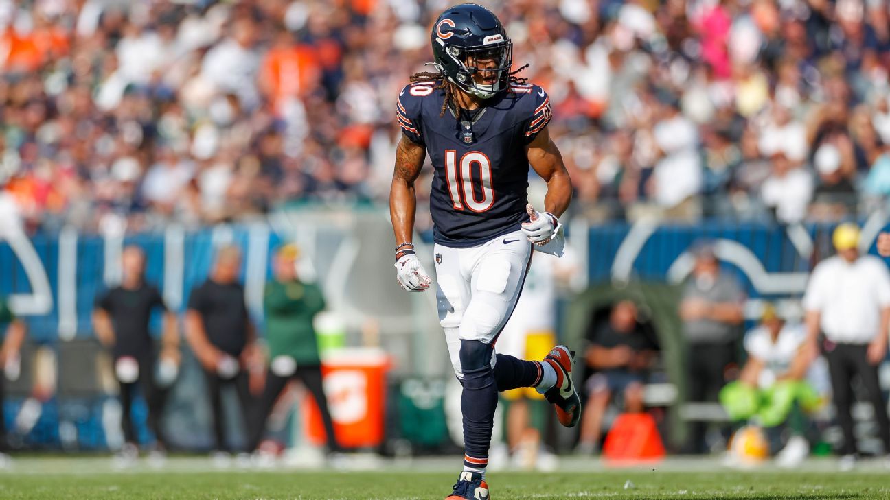 WATCH: Chase Claypool's first TD with the Bears