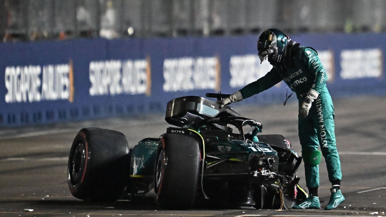 Stroll fit to race in Singapore after severe crash Auto Recent