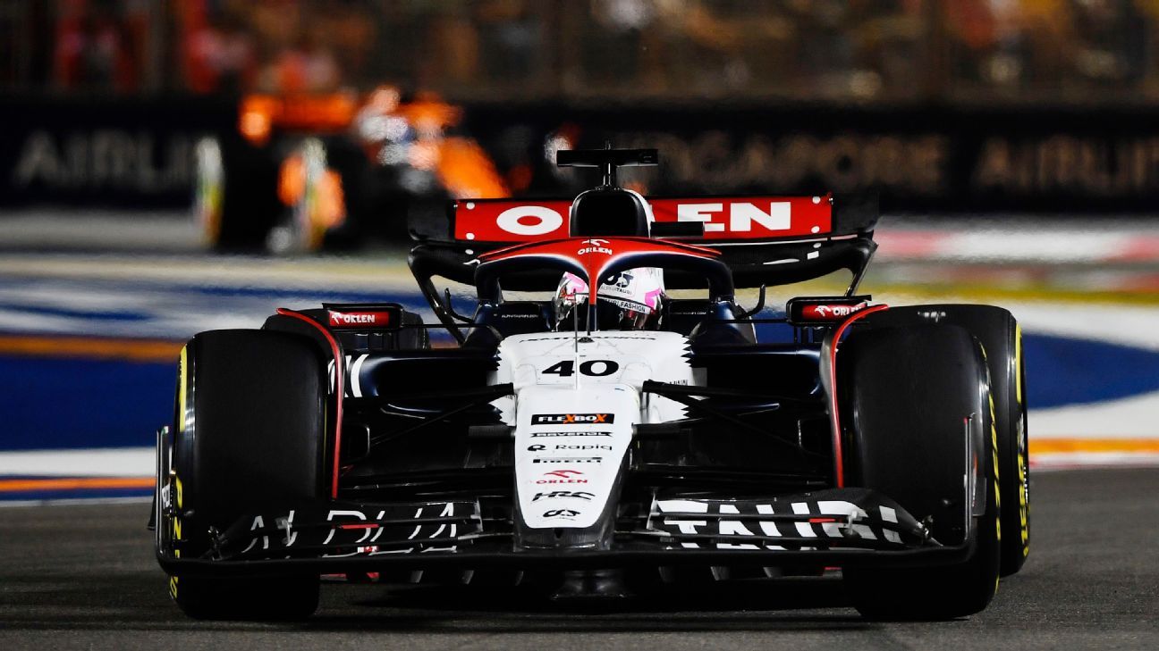 Lawson scores first F1 points in Singapore Auto Recent