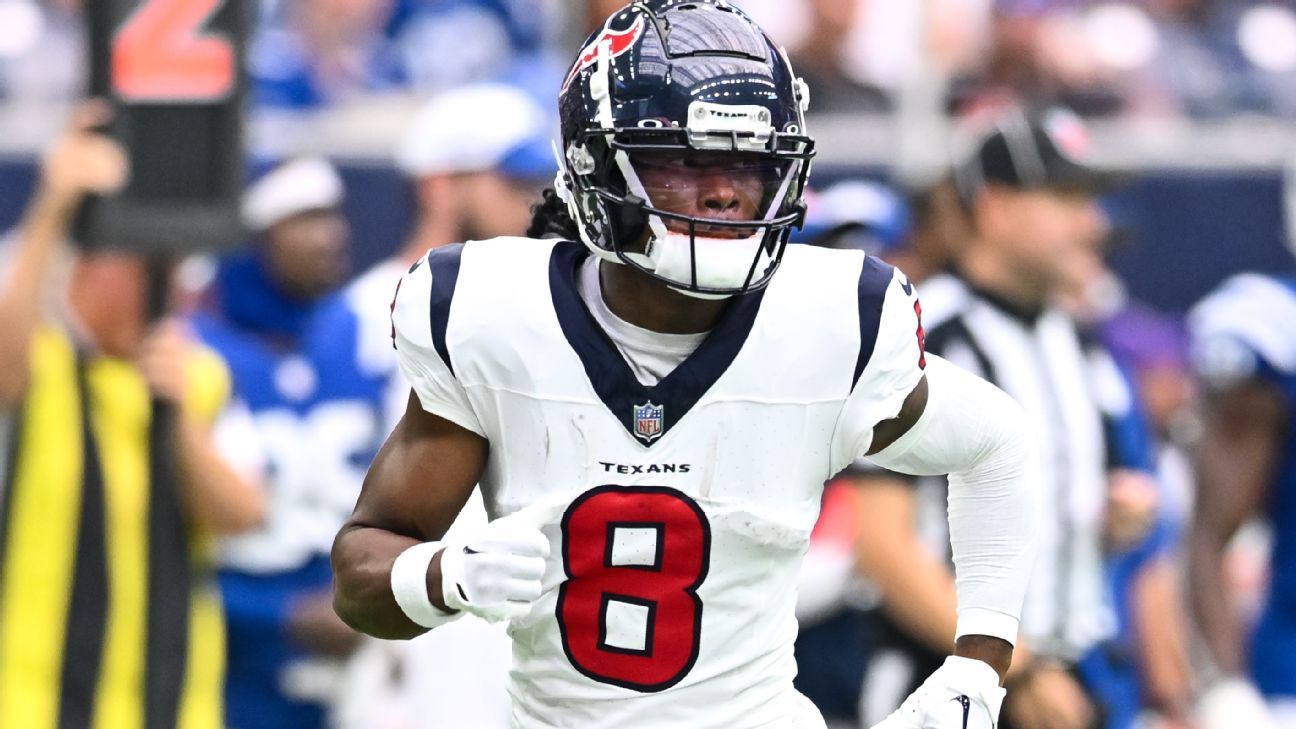 John Metchie III predictions in rookie season with Texans