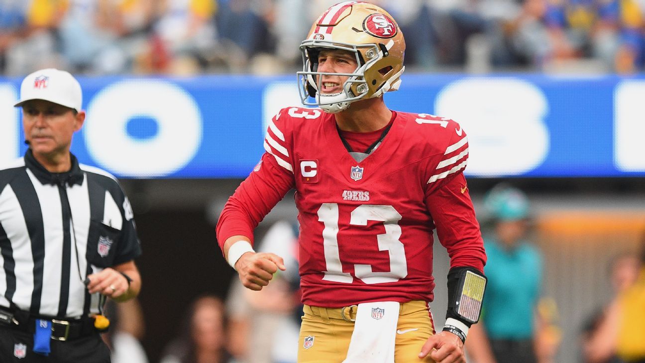 49ers-Rams overreactions: Brock Purdy's overthrows cost SF offense - Niners  Nation