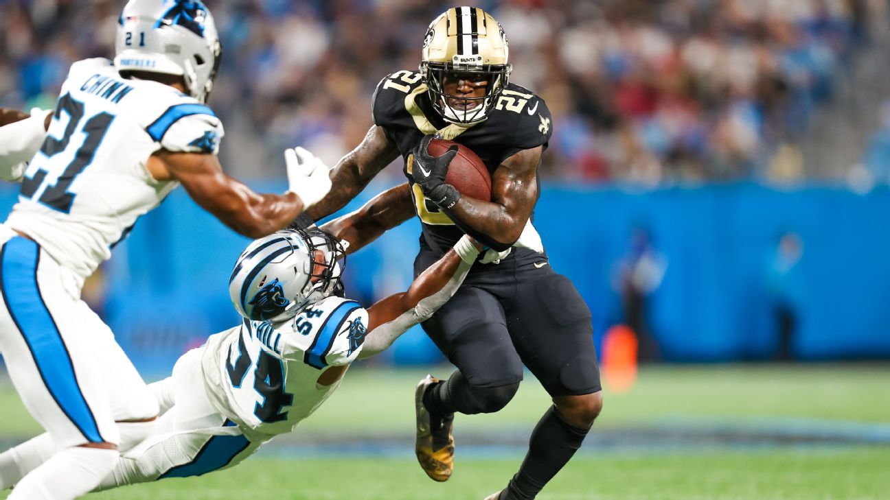 Saints place RB Jamaal Williams (hamstring) on injured reserve